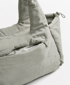 Fabricant de sacs à main sur mesure, sac fourre-tout en nylon matelassé léger et rembourré en coton, sac de yoga, sac de shopping pour femmes - Product Image 5