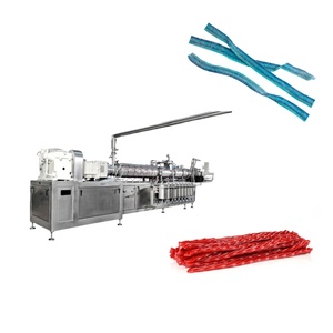 Machine de fabrication de bonbons en corde de réglisse entièrement automatique prix d'usine utilisé condition avec composants PLC de base pour les usines alimentaires - Product Image 1