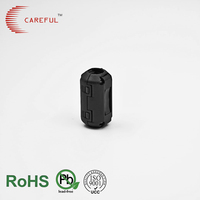 SCRC80C Split Ferrite Clamp Core EMI Filter Power Line Choke for Small Device Cable Noise Suppression 8mm Inner Diameter