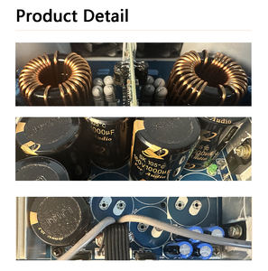 Amplificateur de puissance professionnel GAP-DP1000 <span class=keywords><strong>1000W</strong></span> 2 <span class=keywords><strong>canaux</strong></span> Classe D 1U Montage en rack Haute puissance pour KTV Karaoké DJ Scène - Product Image 5