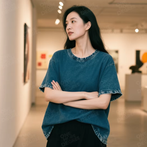 大码230克棉t恤，适合大个子4XL 5XL可用重面料现成库存 - Product Image 1