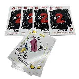 Print Beginner Game Card Custom Grappige Familie Entertainment Kaart Voor Kinderen Ontwerp Kat Dier Geheugenkaart Spel