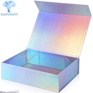 Custom Wholesale <b>Gift</b> Packaging <b>Box</b> Clothing Folding Cardboard Magnetic <b>Box</b> - Product Image 1