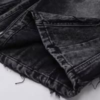Shorts en jean personnalisés pour hommes, style streetwear, 100% coton respirant, indispensables pour l'été, shorts en jean sur mesure, fabrication OEM