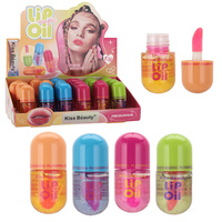 Huile à lèvres hydratante repulpante Kiss Beauty 8ml, couleur changeante magique, vente en gros, marque privée, cosmétique, maquillage, huile à lèvres hydratante