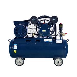 เครื่องอัดอากาศแบบลูกสูบไร้น้ำมัน ขนาด 0.75/1.5/2.2/5.5/7.5 กิโลวัตต์ 8 บาร์ ขับเคลื่อนด้วยสายพาน ปริมาณลมสูง แรงดันต่ำ แบบลูกสูบ 1/2/3 สูบ - Product Image 2