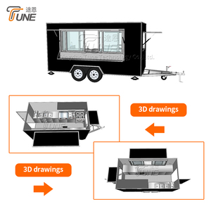 Oferta Especial: Solo Una Unidad Disponible, Remolque Móvil de Comida para Servicios de Catering, Bebidas, Fiestas al Aire Libre, Comida Rápida, Helados y Café - Product Image 3