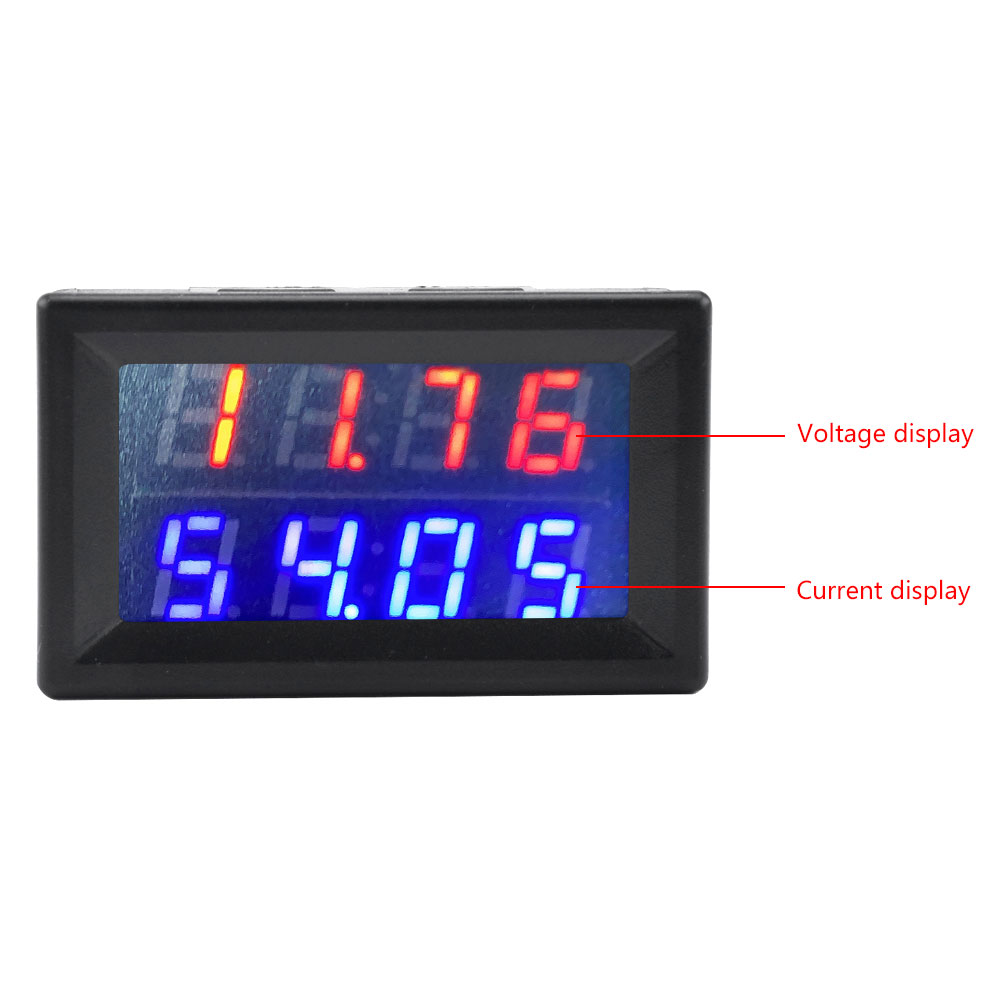 Contatore digitale DC 100V 10/50/100A - Voltmeter e Ammeter