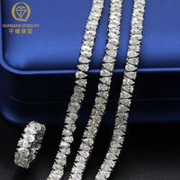 Prix de gros fabricant Moissanite en vrac Qualité VVS Couleur D Forme Poire Moissanite Blanche Passe le test du diamant Pierre précieuse en vrac