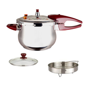 Autocuiseur en acier inoxydable écologique <span class=keywords><strong>Royal</strong></span> Germany avec poignée en bakélite Pot <span class=keywords><strong>de</strong></span> <span class=keywords><strong>prestige</strong></span> pour cuisinière à induction au gaz - Product Image 1