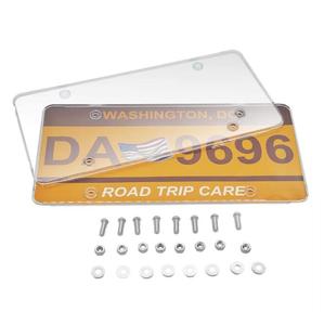 Khung Bọc Biển Số Xe Bằng Phẳng Trong Suốt Tiêu Chuẩn Hoa Kỳ Làm Theo Yêu Cầu Chất Lượng Tốt Kèm Mũ Ốc Vít - Product Image 5