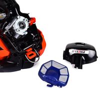 Mini tronçonneuse professionnelle CS2500S 25,4 cm³ à poignée supérieure pour bricolage, certifiée TUV CE Euro V, barre de 10-12 pouces, 0,85 kW