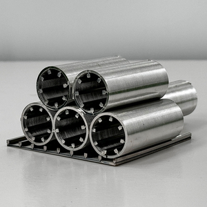 Johnson sürekli Slot tel sarılmış kama tel Meshes sıvı kare delik şekli pompa çekirdek için Metal su kuyusu filtre ekranları - Product Image 5