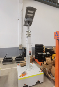 Khẩn cấp di động hệ thống chiếu sáng tháp loại với xe nâng lỗ ngoài trời mà không cần <span class=keywords><strong>LED</strong></span> hoặc CCTV Camera - Product Image 3