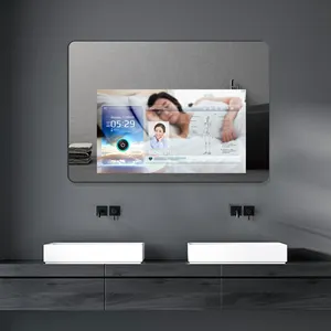 Aangepaste Fabrikant Slimme Wandspiegel Touch Android Tv Glas Magie
