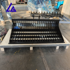 Godet de criblage pour excavatrice à taille de grille personnalisable, résistant à l'usure et longue durée de vie - Product Image 1