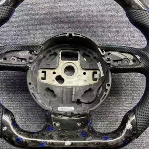 Volant en fibre de carbone forgée pour <span class=keywords><strong>Audi</strong></span> A4 B8 A5 A6 C7 S3 8V S4 S5 S6 S7 RS3 RS4 RS5 Q3 Q5 Q7 RS6 R8 TT A7 A8 A3 8P RS - Product Image 3