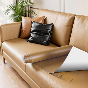 Paneles de <span class=keywords><strong>Pared</strong></span> de Cuero de Lujo Autoadhesivos, <span class=keywords><strong>Sin</strong></span> Espuma, Papel Tapiz Autoadhesivo para Sala de Estar, Venta al Por Mayor de Fábrica de Muebles - Product Image 4