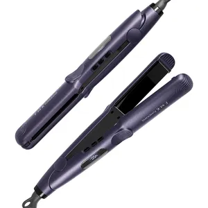 2024 Hot Sell Hair Tool Hair Straightener Hot Selling Product Styling Tool Private Label Hair Crimper Ceramic Flat Iron LED