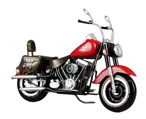 철 수공예 시뮬레이션 오토바이 바 창 컬렉션 장식품 빈티지 인도 오토바이 모델