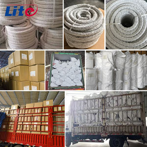 Isolation de <span class=keywords><strong>cheminée</strong></span> 1260C, isolation flexible en fibre céramique, <span class=keywords><strong>corde</strong></span> d'isolation pour l'étanchéité - Product Image 4