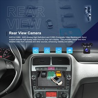Autoradio Android 7 pouces pour Fiat Punto, écran de commande central, lecteur, Carplay sans fil, GPS, navigation, image de recul, unité principale tout-en-un