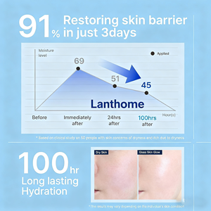 Crème concentrée en céramide à marque privée, hydratation 100h, réparation de la barrière cutanée, beurre de karité, vitamine E, végane, douce pour les bébés - Product Image 4