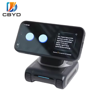 CBYD Nouveau Robot Enfant Looi AI avec Écran OLED et Contrôle par Application Android 14 avec Dialogue Vocal et Recharge Sans Fil
