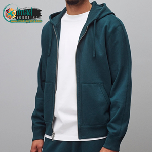 Sudadera con Capucha y Cremallera para Hombre, de Felpa, Manga Larga, Informal, Suave y Cómoda, Estilo Urbano - Product Image 1