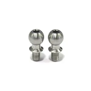 Custom made gr5 M3 M4 M5 M6 5.5mm colorful metal titanium alloy rc car racing ball joints point pin stud Fasteners screw kit