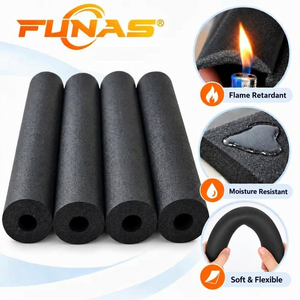 <span class=keywords><strong>Isolamento</strong></span> in Schiuma di Gomma NBR FUNAS, Spessore Parete 25mm, <span class=keywords><strong>Isolamento</strong></span> Termico a Celle Chiuse per Tubi HVAC e Acqua Refrigerata, Magazzino - Product Image 2