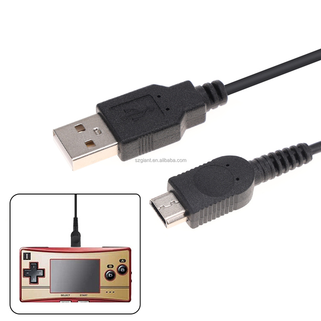 Replacement 1.2M for N GBM Power Supply Charging Cable for Game Boy Micro Adapter Charger Cord Chargeable Line Wire