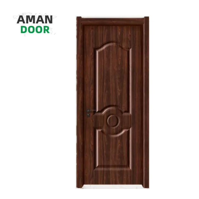 تصميمات AMAN DOOR لغرف المعيشة رافعة باب غرفة النوم مقبض باب داخلي من خشب متوسط الكثافة