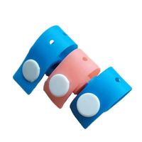 Tourniquet médical à bouton à dégagement rapide sans latex TPE