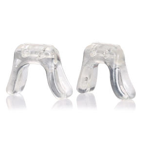 Coussinets de nez en silicone transparent pour lunettes, antidérapants, accessoires de monture en polyuréthane transparent, collection Printemps 2021, origine Zhejiang - Product Image 1