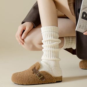 Thickened Knit Leg Warmers Women's Plush Chunky Winter <b>Socks</b> With Toe Design For Autumn And Winter Wear - Product Image 2