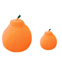 Jouet anti-stress Ugly Orange à presser, Gadget à rebond lent, Incassable, Cadeau créatif et viral pour les blagues, Idéal pour filles et garçons