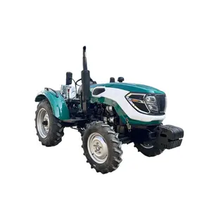 Mini Tractor agrícola compacto chino, 50HP, 70HP, 80HP, 4WD
