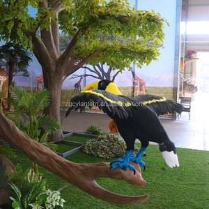 Tùy chỉnh kích thước cuộc sống animatronic rắn và Toucan với cảnh cây động vật cơ khí thực tế cho công viên chủ đề rừng - Product Image 5
