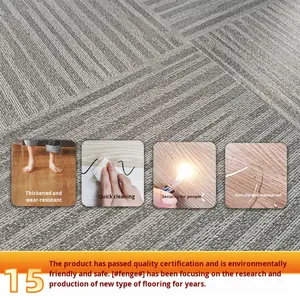 Suelo Autoadhesivo LVT, Lámina con Aspecto de <span class=keywords><strong>Madera</strong></span>, Suelo Vinílico de PVC Engrosado Resistente al Desgaste. - Product Image 3