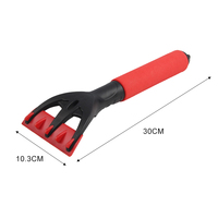 Grattoir à glace pour voiture robuste et durable, outil professionnel de dégivrage pour pare-brise et vitres, accessoire d'hiver essentiel