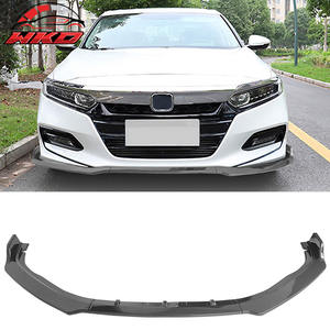 ลิ้นกันชนหน้าสำหรับ Honda Accord 2018-2021 ลายคาร์บอนไฟเบอร์ สปอยเลอร์ 3 ชิ้น ชุด PP Diffuser ป้องกันกันชนหน้า - Product Image 1