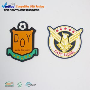 Bán <span class=keywords><strong>Hot</strong></span> Custom Dập Nổi Tên Logo 3D Mềm PVC Cao Su Patches Cho Hat - Product Image 1