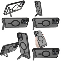 Casing HP Sublimasi dengan Penyangga untuk iPhone 17, Casing HP 15 Pro Max 16 14 13 12 11 dengan Holder, Aksesoris Ponsel