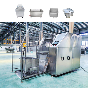 Lavadora de jaulas de pollo SUS 304, máquina automática de limpieza de jaulas, lavadora de cajas tipo túnel, máquina de lavado de carros de carne - Product Image 1