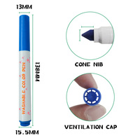 Coffret de stylos miniatures à encre lavable et effaçable, marqueurs permanents, tampons à logo, tampons à points bingo pour enfants, cadeau promotionnel