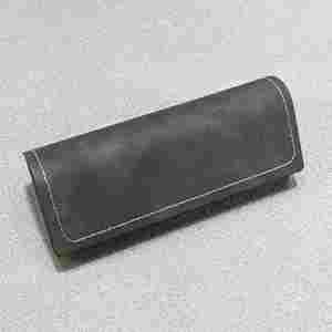 Custom Logo Screen Printed Leather Optical Reading <b>Glasses</b> <b>Case</b> & Sunglasses Pouch - Product Image 4