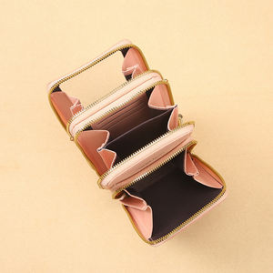 Vendita calda grande capacità di colore solido alla moda semplice <span class=keywords><strong>borsa</strong></span> a <span class=keywords><strong>tracolla</strong></span> Touch Screen Cross-body <span class=keywords><strong>borsa</strong></span> per telefono cellulare da <span class=keywords><strong>donna</strong></span> - Product Image 5