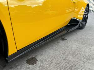 Kit de carrosserie pare-chocs en Fiber de carbone Huracan pour <span class=keywords><strong>Lamborghini</strong></span> Huracan LP580 LP610 EVO 2014 + Kit de conversion Tecnica lèvre avant en carbone sec - Product Image 4