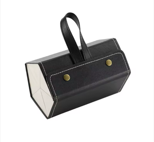 Estuche de <span class=keywords><strong>gafas</strong></span> de lujo de estilo Retro para <span class=keywords><strong>Cartier</strong></span>, organizador de diseñador, caja de almacenamiento plegable, cierre magnético de Pu para <span class=keywords><strong>gafas</strong></span> de <span class=keywords><strong>sol</strong></span> - Product Image 1